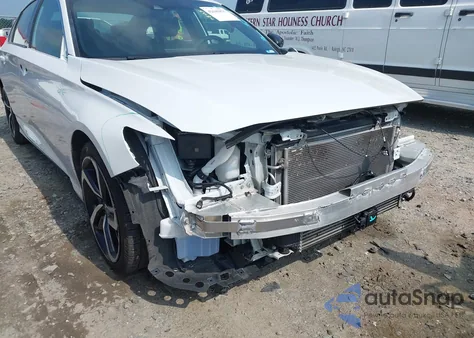 2022 Honda Accord Sport из США, поврежденный, VIN 1HGCV1F34NA084820